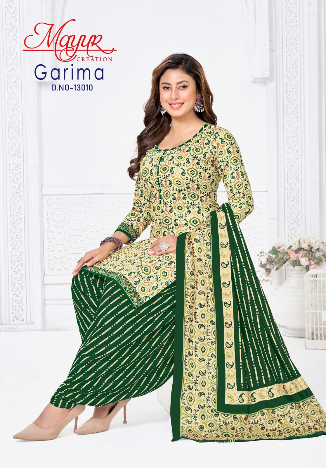 Mayur Garima Vol-13 Cotton Patiyala Suit