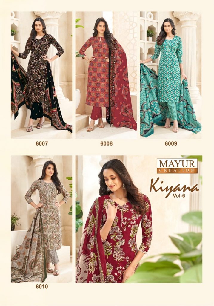 Mayur Kiyana Vol-6 – Dress Material