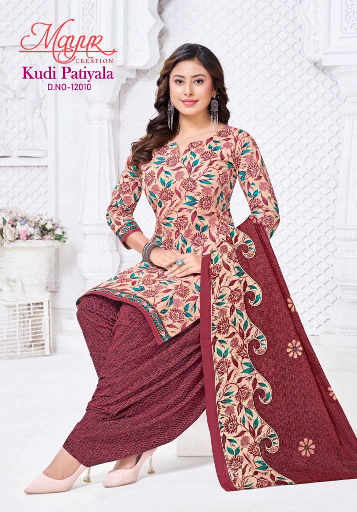 Mayur Kudi Patiyala Vol- 12 – Dress Material