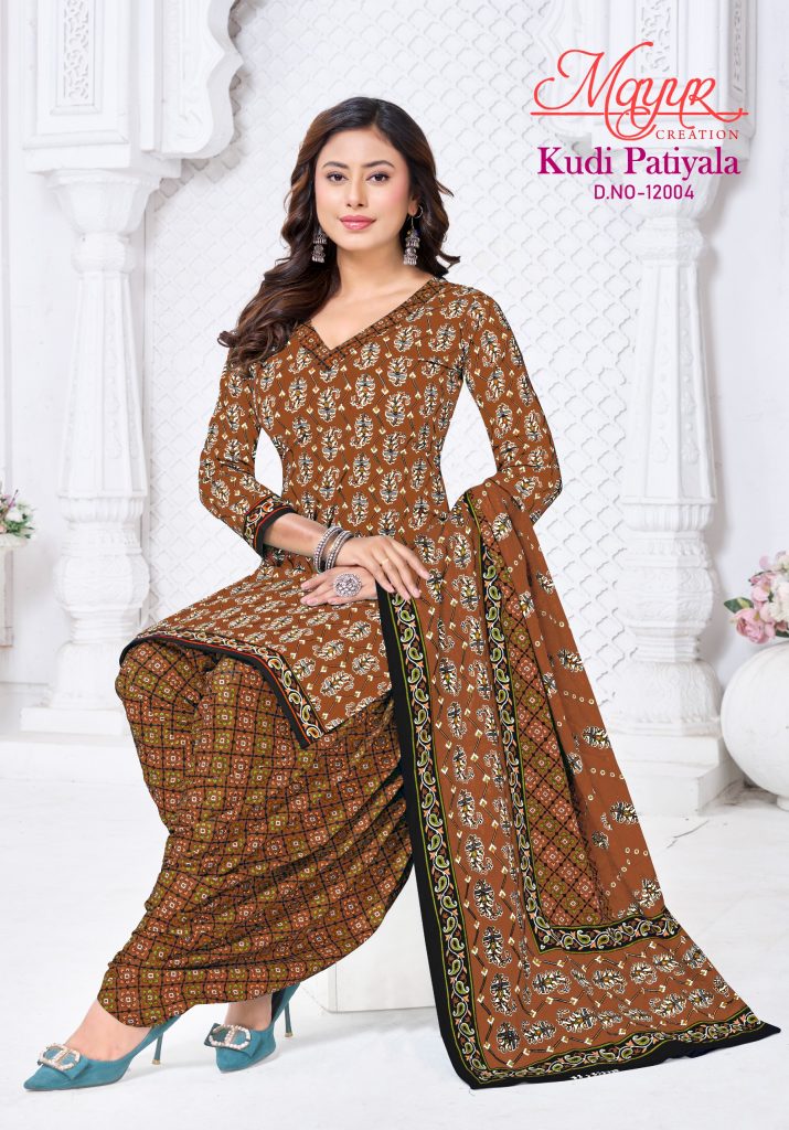 Mayur Kudi Patiyala Vol- 12 – Dress Material