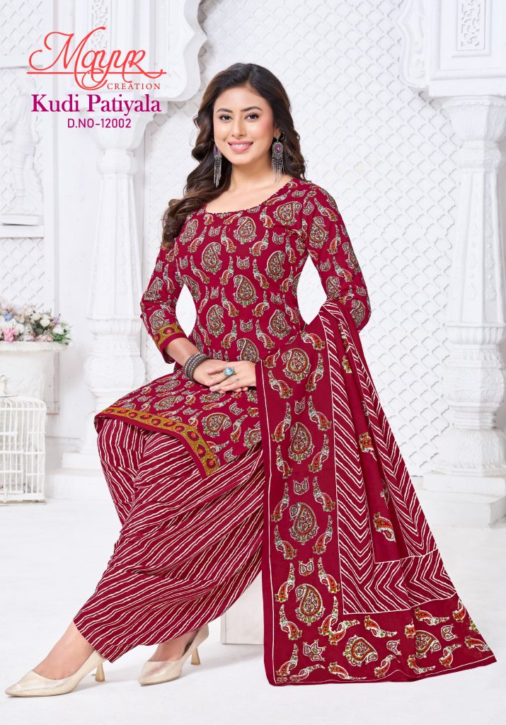 Mayur Kudi Patiyala Vol- 12 – Dress Material