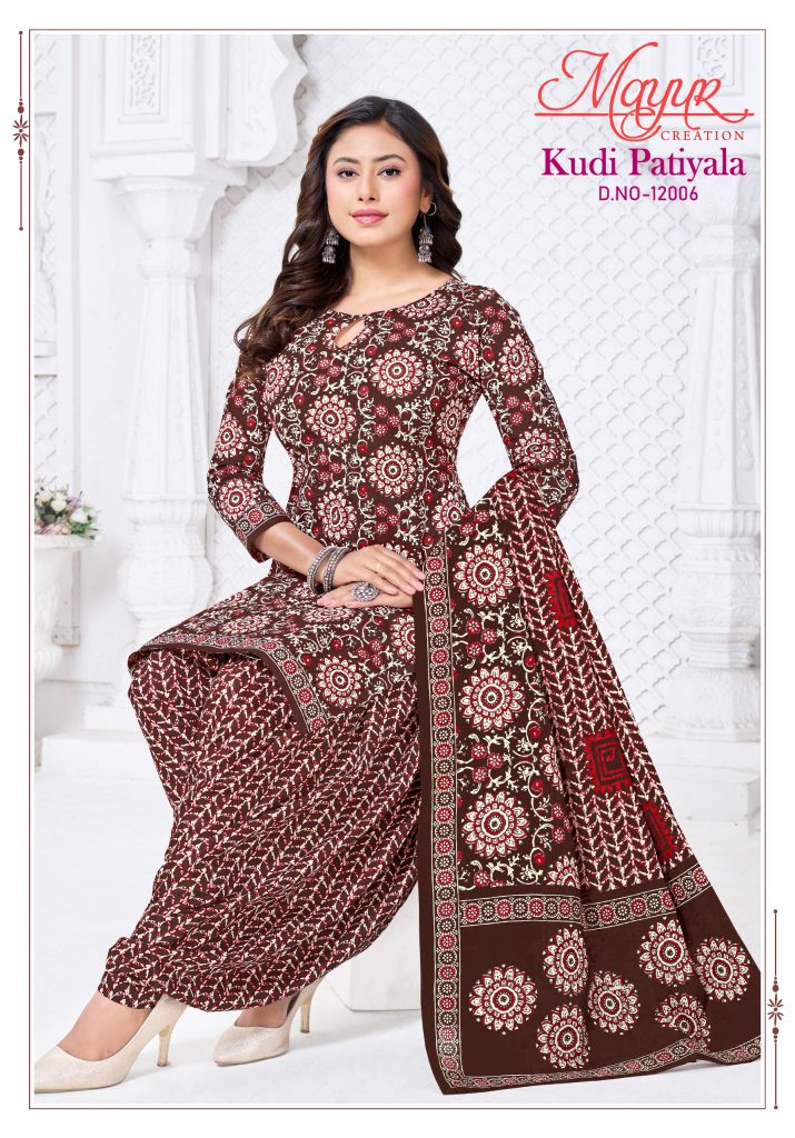 Mayur Kudi Patiyala Vol- 12 – Dress Material