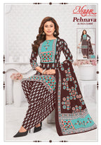 Mayur Pehnava Vol-11 Patiyala Drees materail
