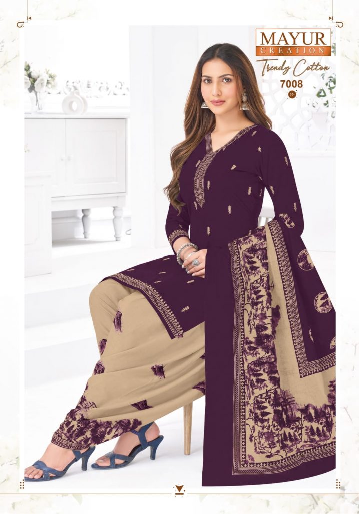 Mayur Trendy Cotton Vol-7 – Dress Material