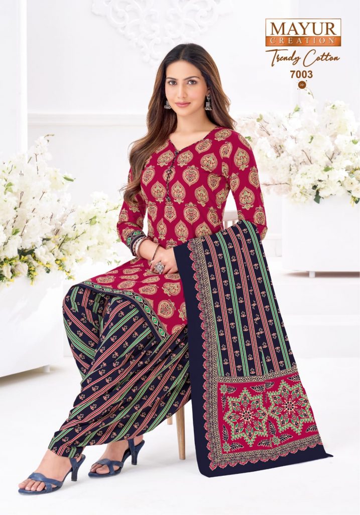 Mayur Trendy Cotton Vol-7 – Dress Material