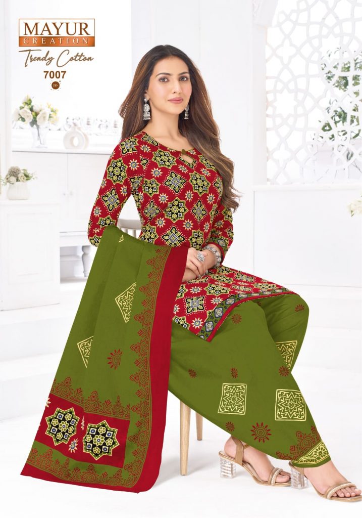 Mayur Trendy Cotton Vol-7 – Dress Material