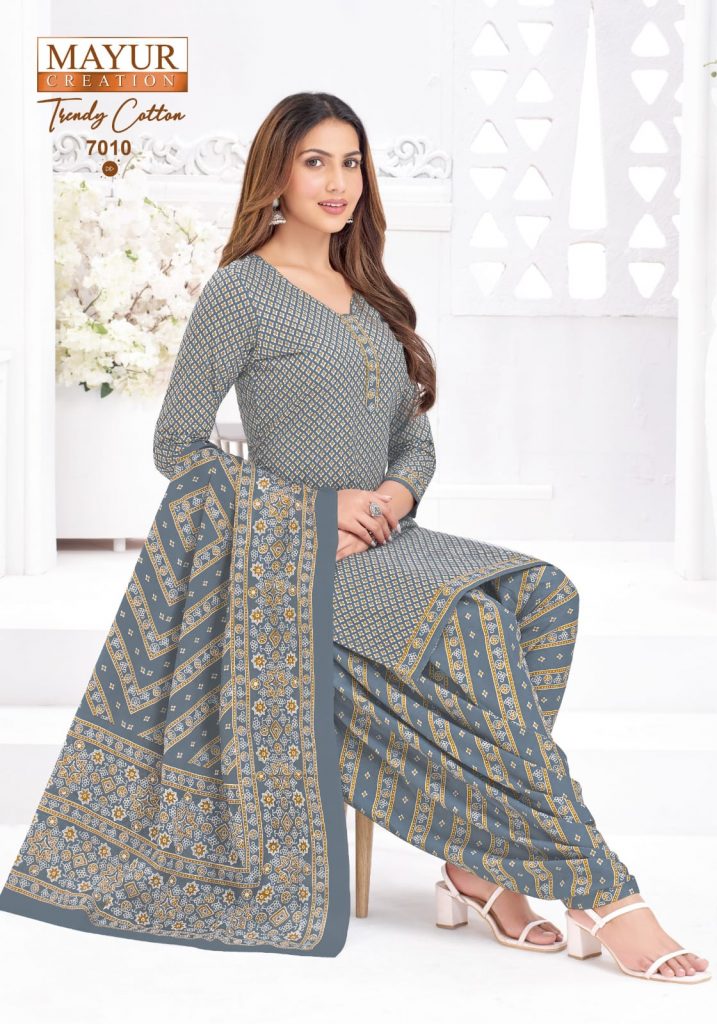 Mayur Trendy Cotton Vol-7 – Dress Material