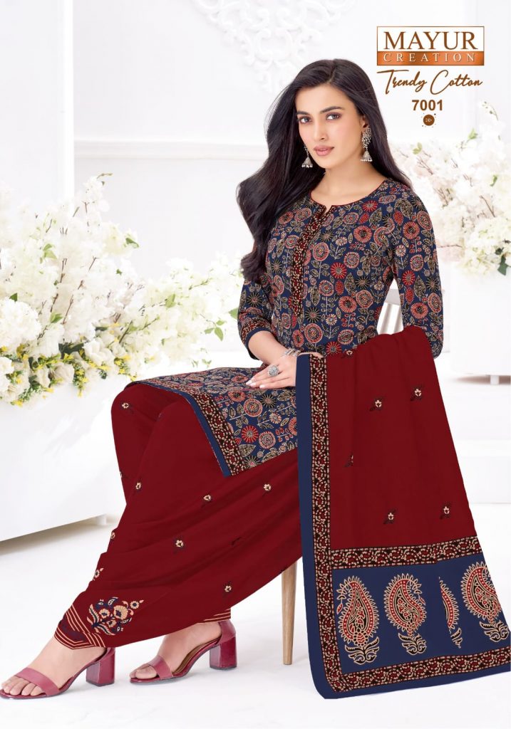 Mayur Trendy Cotton Vol-7 – Dress Material