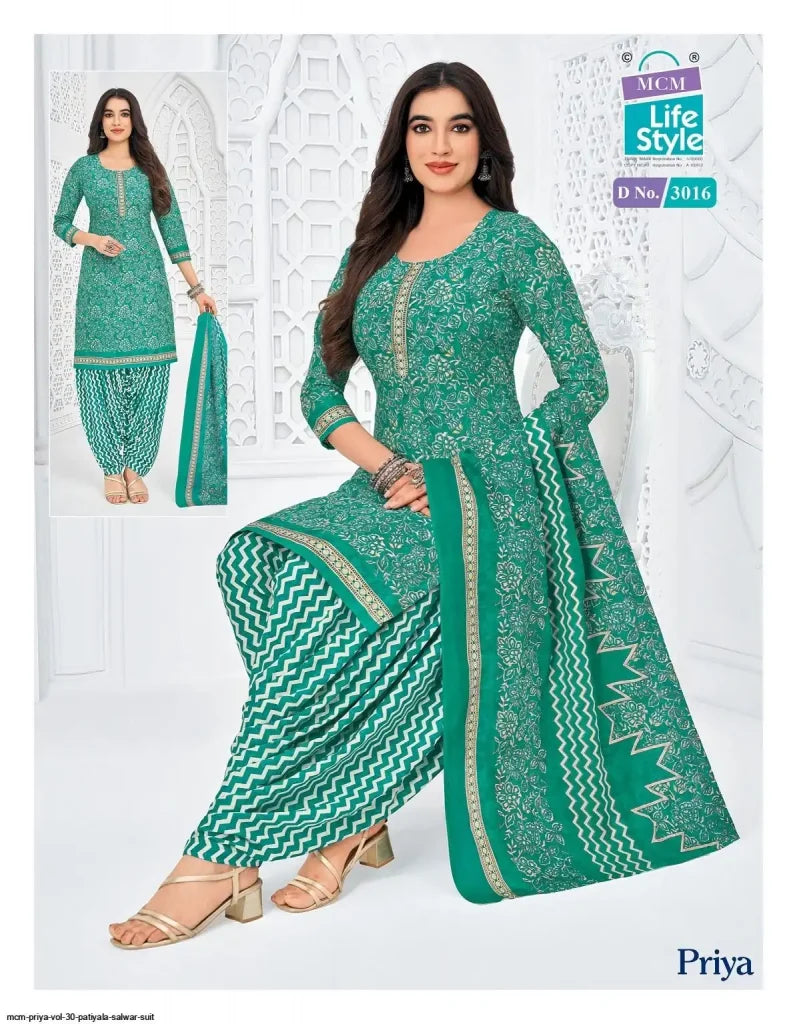 Mcm Priya Vol-30 – dress Material