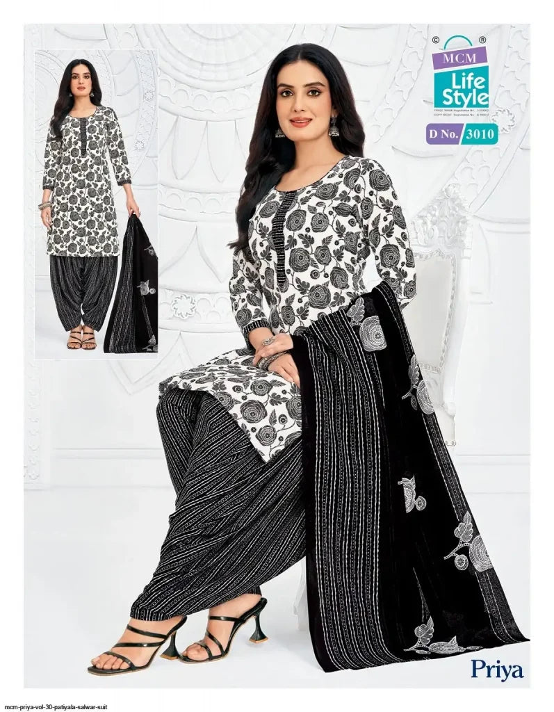 Mcm Priya Vol-30 – dress Material