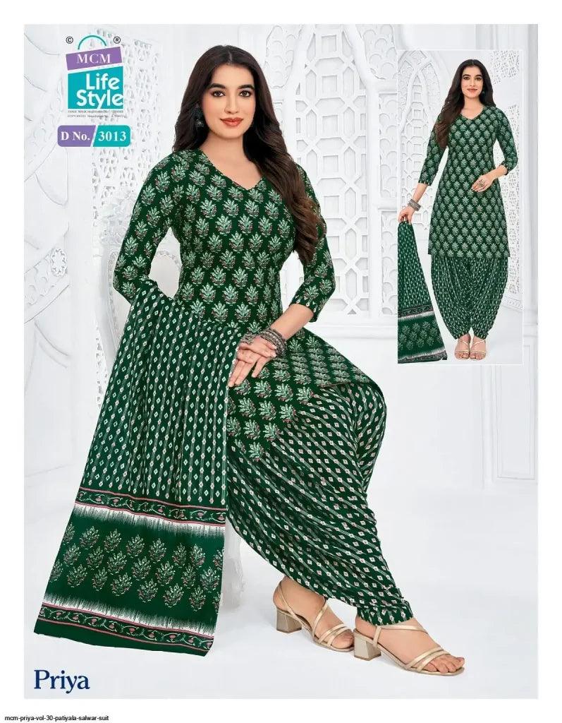 Mcm Priya Vol-30 – dress Material