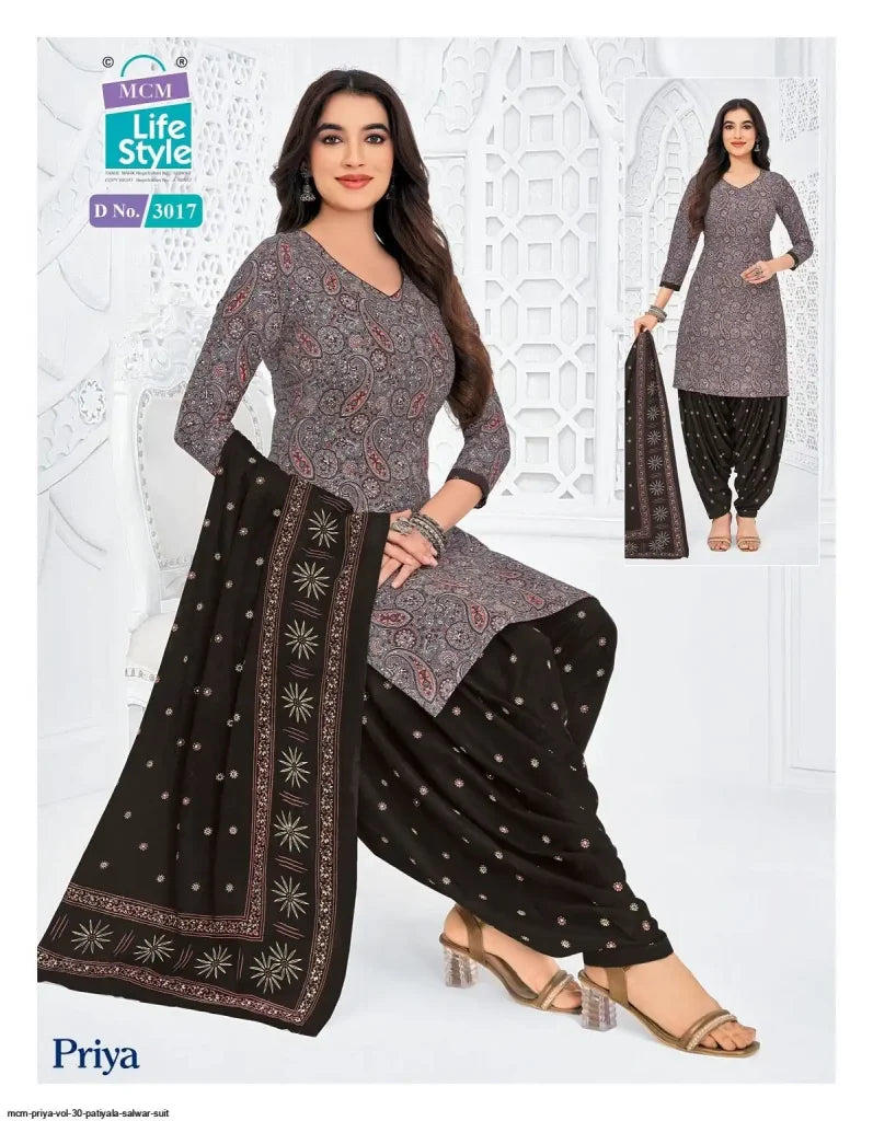 Mcm Priya Vol-30 – dress Material