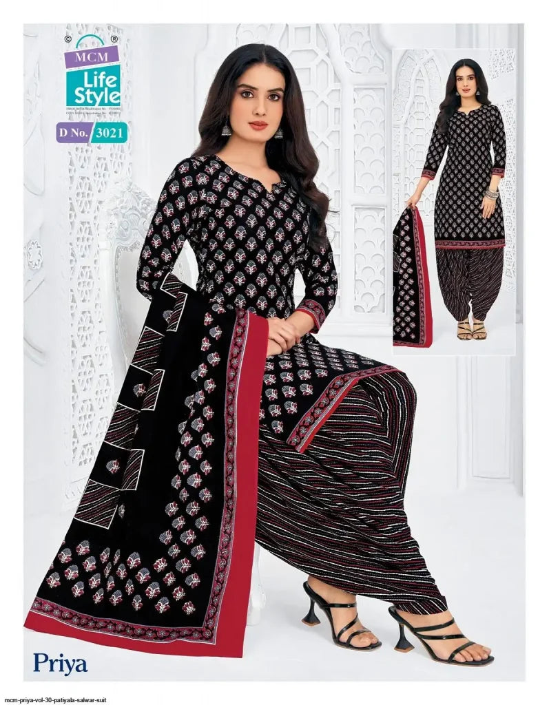 Mcm Priya Vol-30 – dress Material