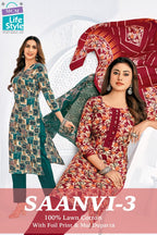 Mcm Saanvi Vol-3 – Dress Material