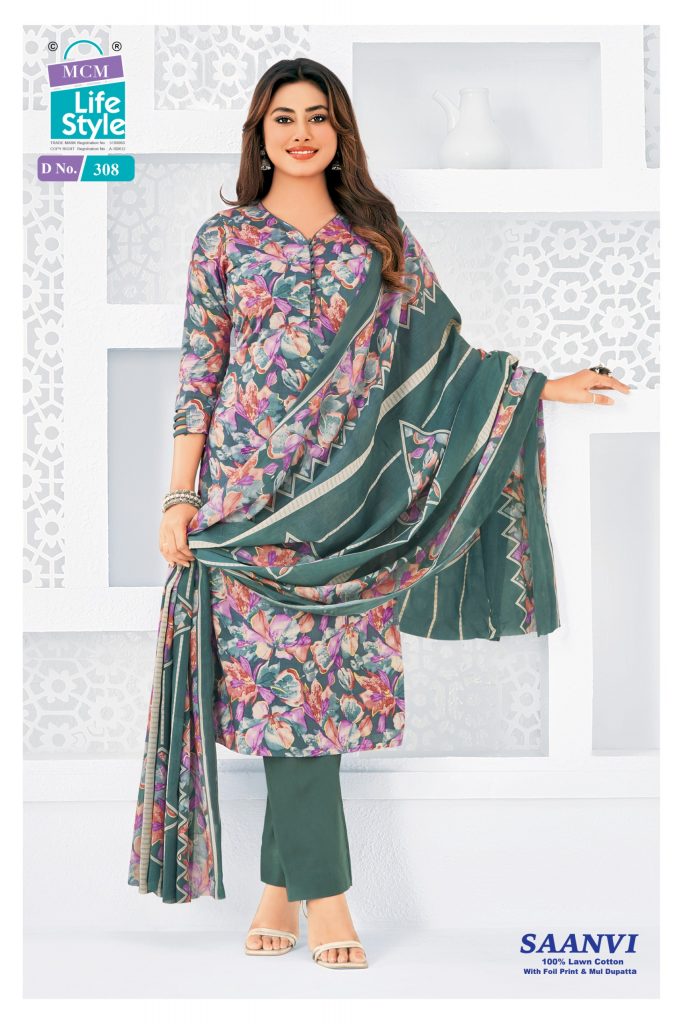 Mcm Saanvi Vol-3 – Dress Material