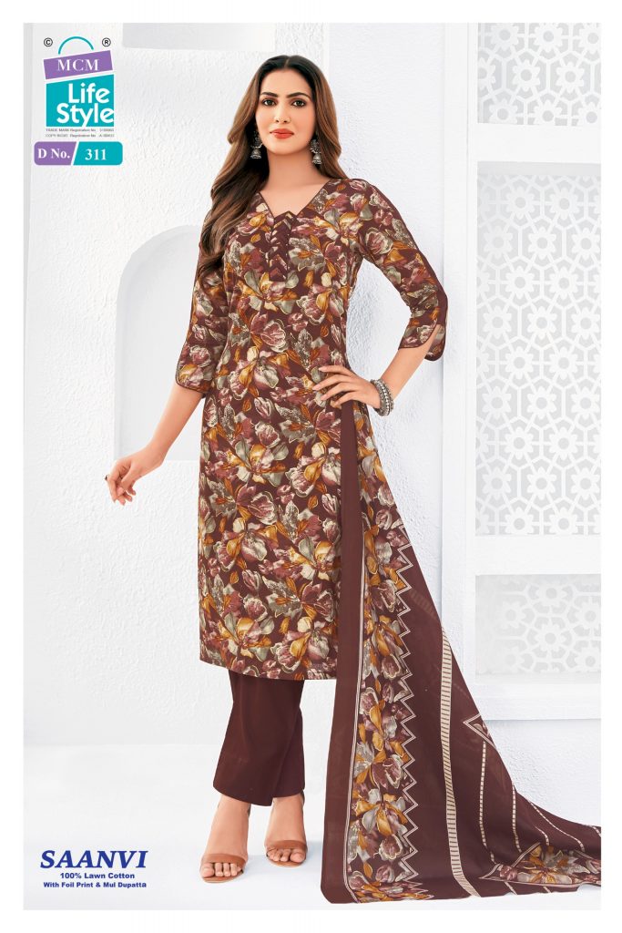 Mcm Saanvi Vol-3 – Dress Material
