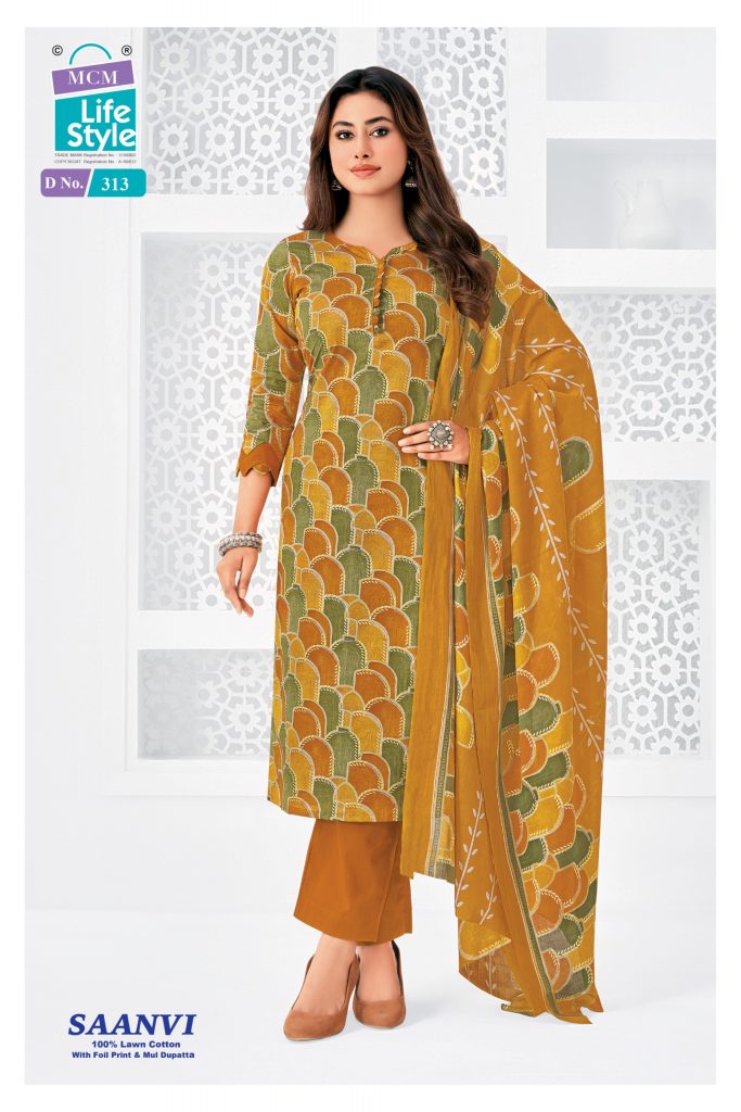 Mcm Saanvi Vol-3 – Dress Material