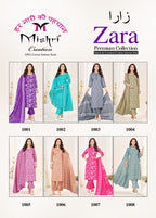 Mishri Zara Vol-1 – Kurti Pant With Dupatta