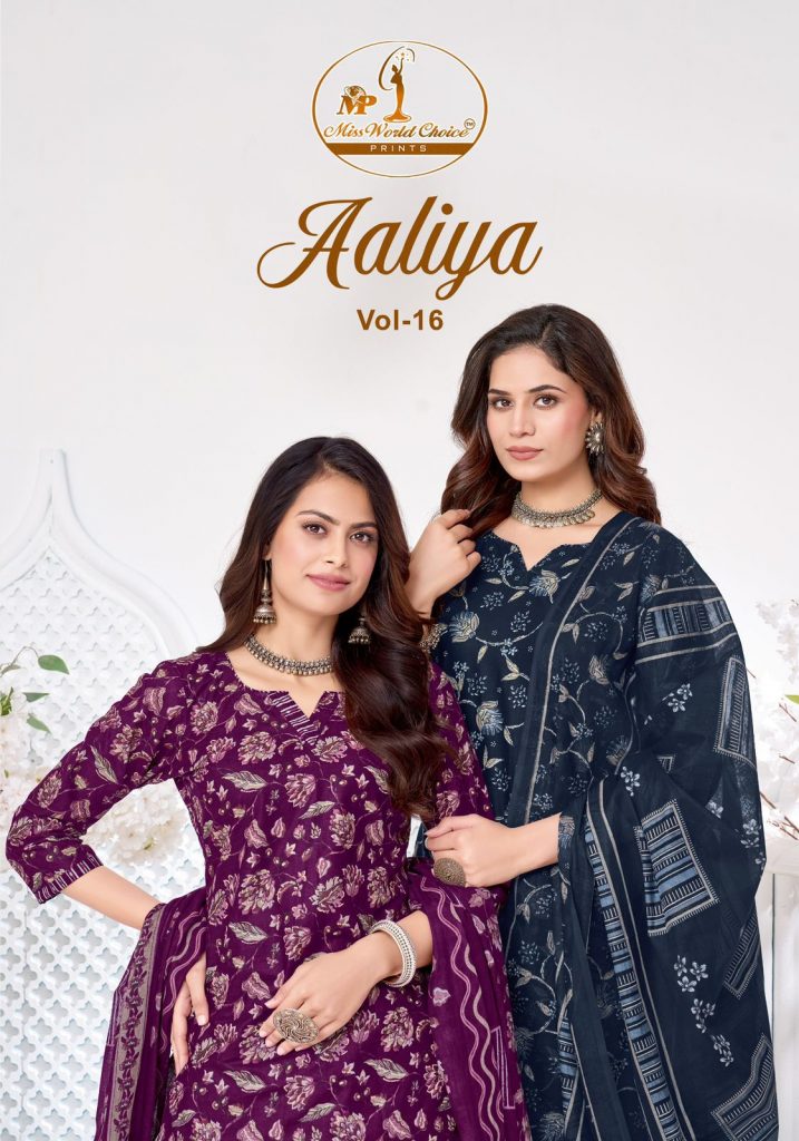 Miss World Aaliya Vol-16 – Readymade Patiyala Dress