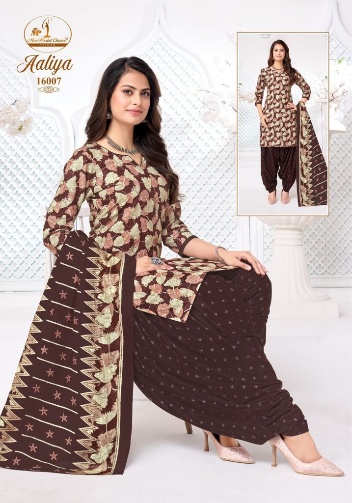 Miss World Aaliya Vol-16 – Readymade Patiyala Dress