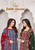 miss world Batik Special Vol-10 – Readymade Patiyala Dress
