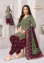 miss world Batik Special Vol-10 – Readymade Patiyala Dress