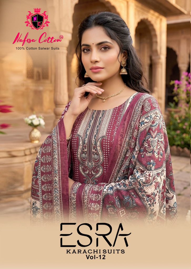 Nafisa Cotton Esra Vol-12 – Karachi Dress Material