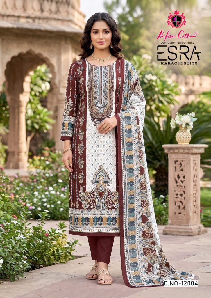 Nafisa Cotton Esra Vol-12 – Karachi Dress Material