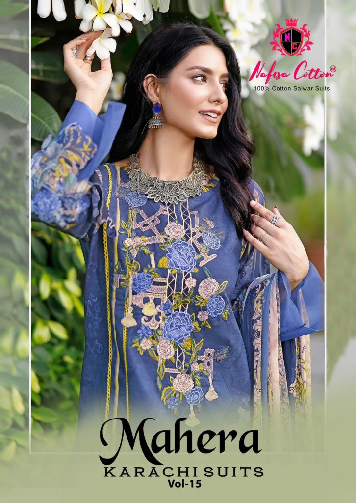 Nafisa Mahera Vol-15 – Karachi Dress Material