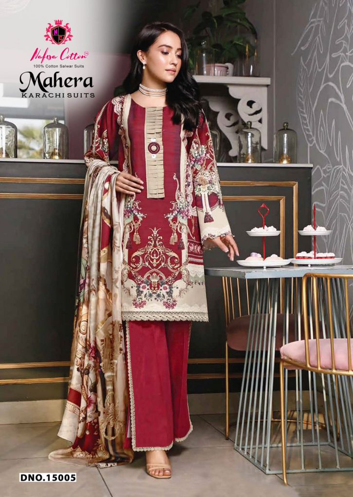 Nafisa Mahera Vol-15 – Karachi Dress Material
