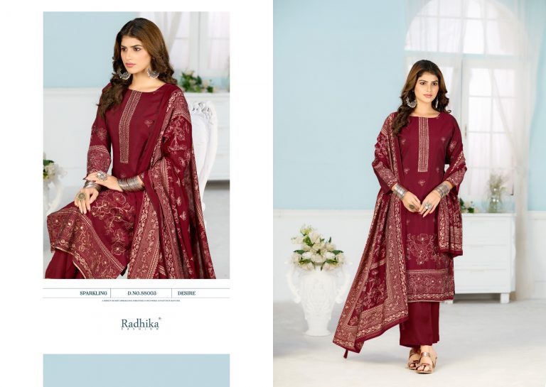Radhika Fashion Azara Beauty Silk- 7 – Pakistani Dress Material