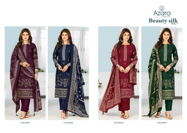 Radhika Fashion Azara Beauty Silk- 7 – Pakistani Dress Material