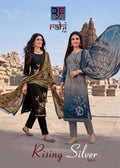 Rahi Fab Rising Silver Vol-4 – Dress Material