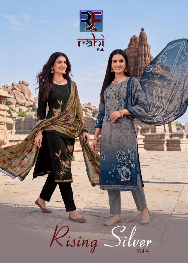 Rahi Fab Rising Silver Vol-4 – Dress Material