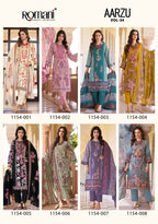 Romani Aarzu Vol-34 – pakistani Readymade Kurti Pant With Dupatta