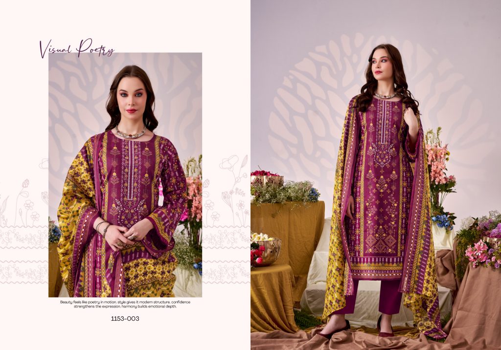 Romani Bin Kareem Vol-5 – Pakistani Readymade Kurti Pant With Dupatta