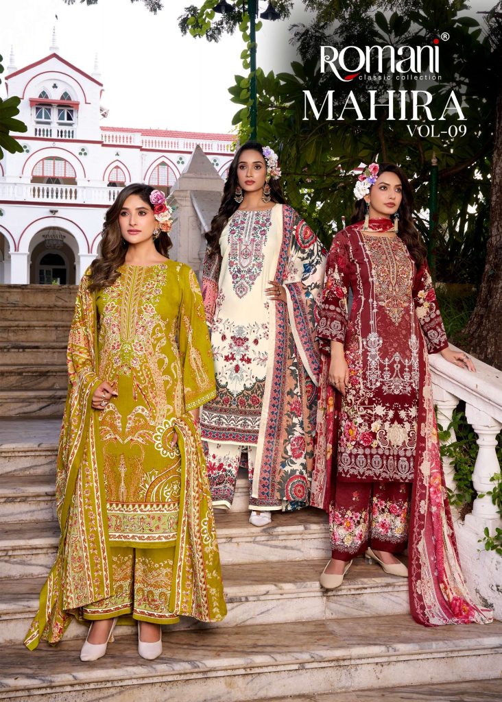 romani mahira vol-9 – pakistani readymade kurti with dupatta
