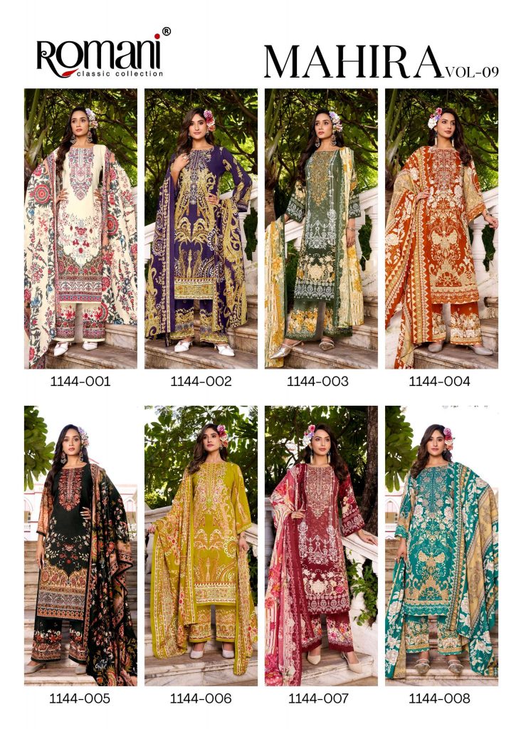 romani mahira vol-9 – pakistani readymade kurti with dupatta