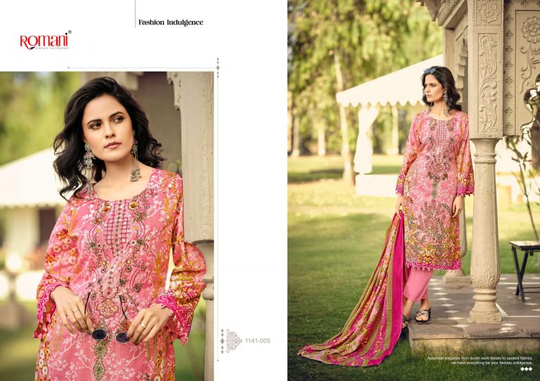 Romani Needle Wonder Vol-10 – Pakistani Kurti Pant With Dupatta