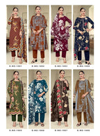 SAT Pashmina Shwal Suit Vol-15