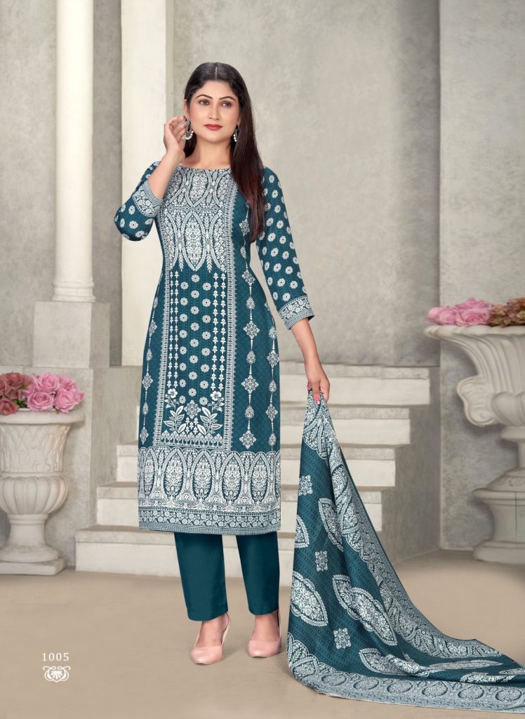 SAT Pashmina Shwal Suit Vol-16