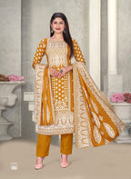 SAT Pashmina Shwal Suit Vol-16