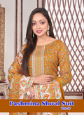 SAT Pashmina Shwal Suit Vol-17