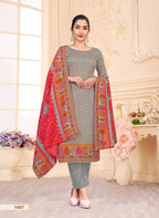 SAT Pashmina Shwal Suit Vol-18