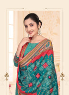 SAT Pashmina Shwal Suit Vol-18