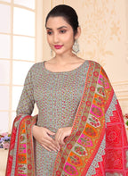 SAT Pashmina Shwal Suit Vol-18