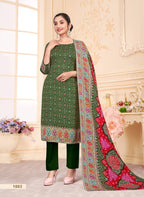 SAT Pashmina Shwal Suit Vol-18
