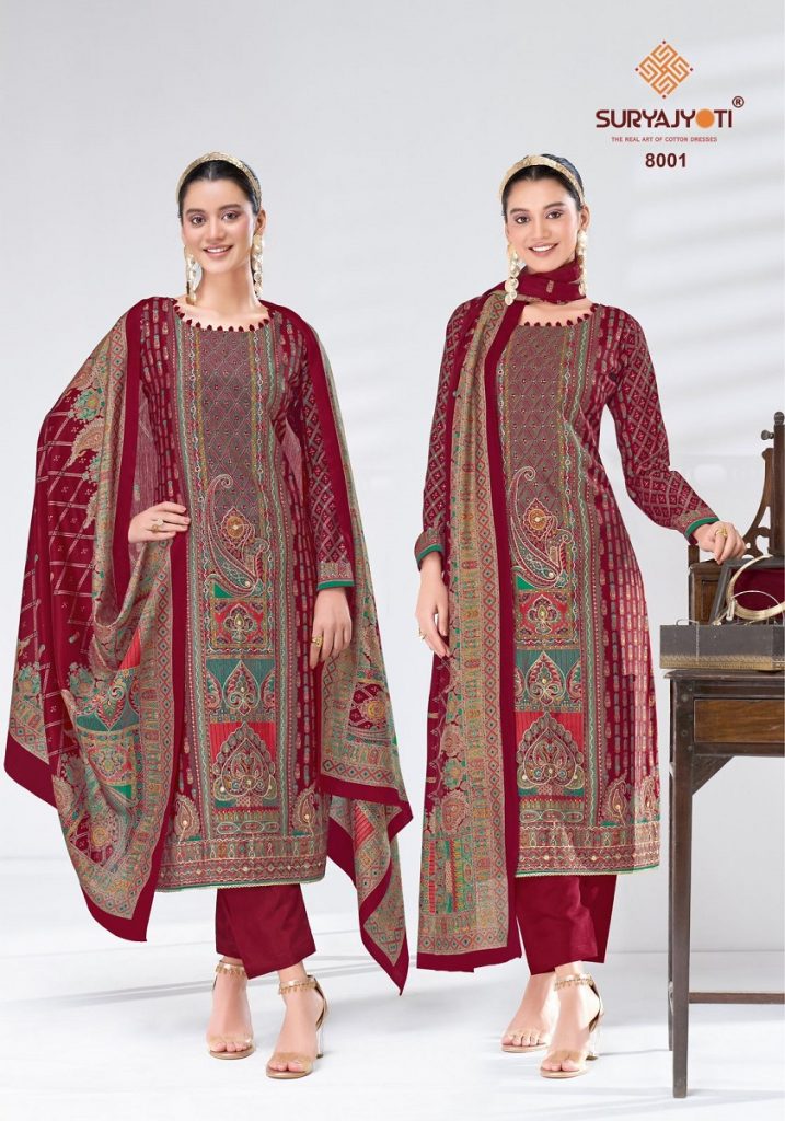Suryajyoti Payal Advance Vol-8 – Dress Material
