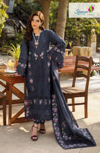Saniya Trendz Ombre Colour Edison – Pakistani Dress Material