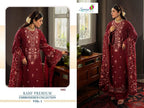 Saniya Trendz Kahf Premium Vol-1 – Pakistani Dress Material